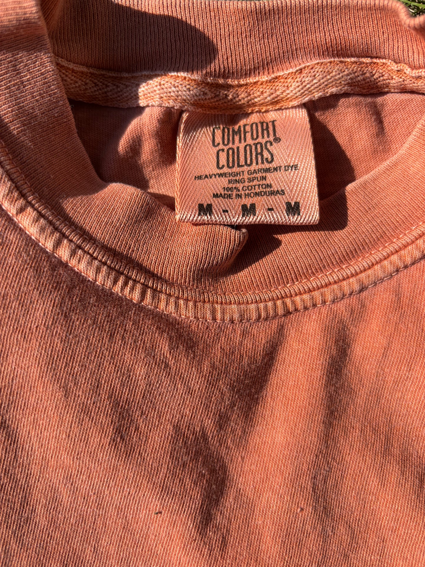 Chicken and Flowers Dainty Embroidery Comfort Colors Tee