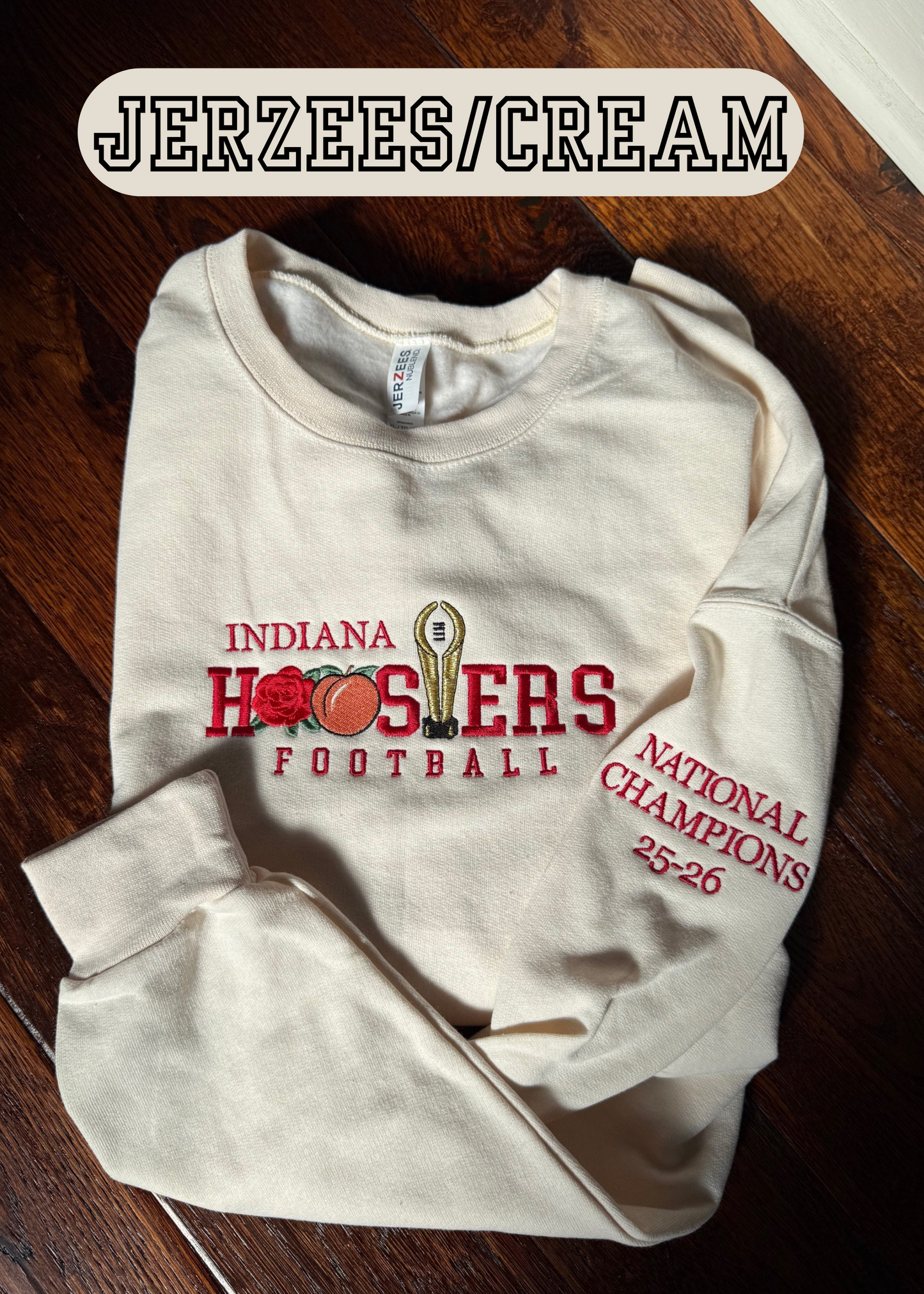 Embroidered Sweatshirt National Champs