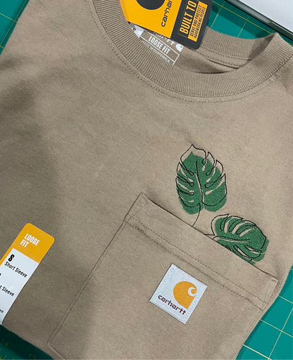 Carhartt Monsterra Embroidered Desert Pocket Tee