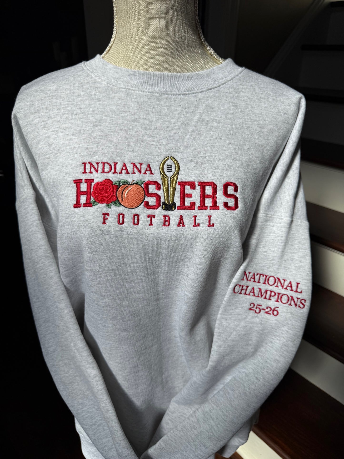 Embroidered Sweatshirt National Champs